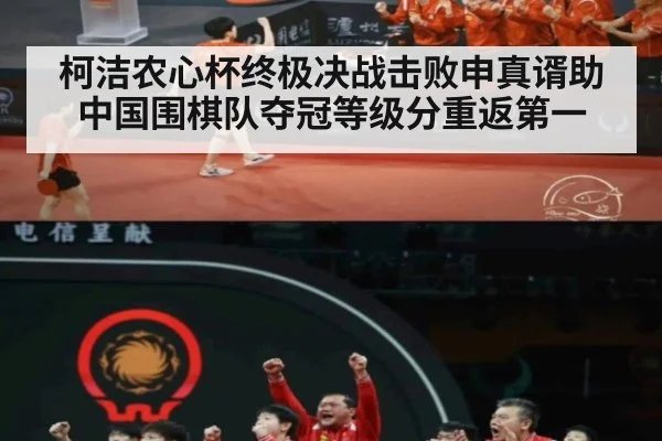 柯洁农心杯终极决战击败申真谞助中国围棋队夺冠等级分重返第一